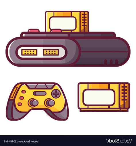 game console vector  getdrawings