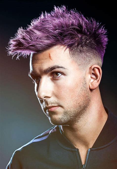 show   dyed hair  colorful mens hairstyles