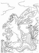 Coloring Magique Chevaux Coloriage Horse Dessin Colorier Cheval Mandala Pferd Papillon Pages Avec Ausmalbilder Color Horses Colouring Imprimer Des Pferde sketch template