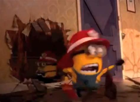 video despicable   firefighting minions    nailed  fire critic