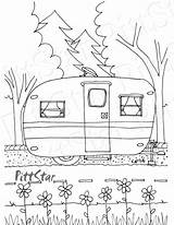 Instant Wohnwagen Adults Caravan Kleurplaten Theguidetotowing sketch template