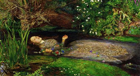 Ophelia Painting By John Everett Millais