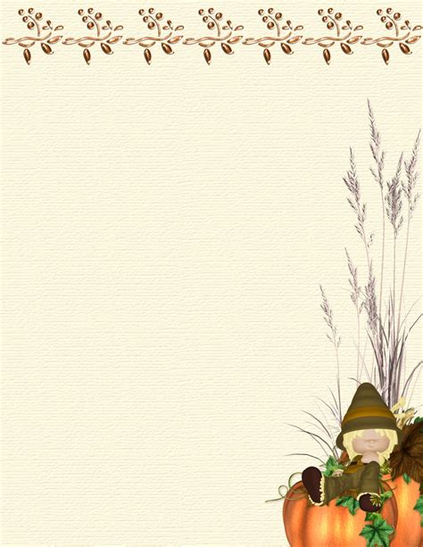 images   autumn printable stationery templates