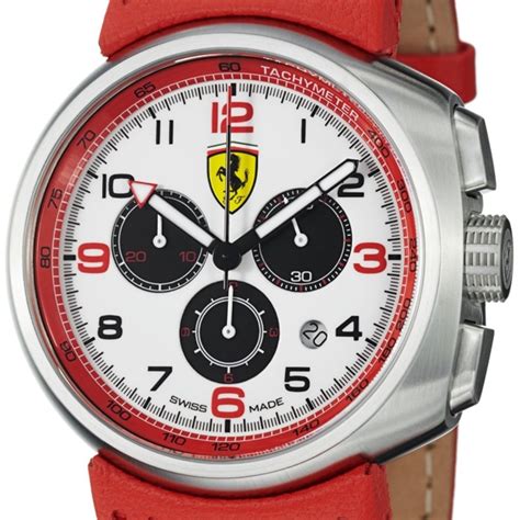 Ferrari F1 Fast Lap White Dial Chronograph Watches Under 1 000 Askmen