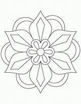 Rangoli Mandala Coloring Pages Patterns Choose Board sketch template