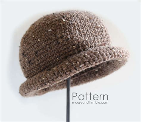 crochet brim hat patterns   season crochet news