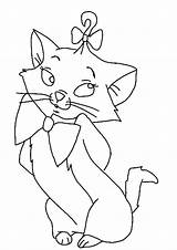 Colorat Pisica Planse Desene Animale Aristocats sketch template