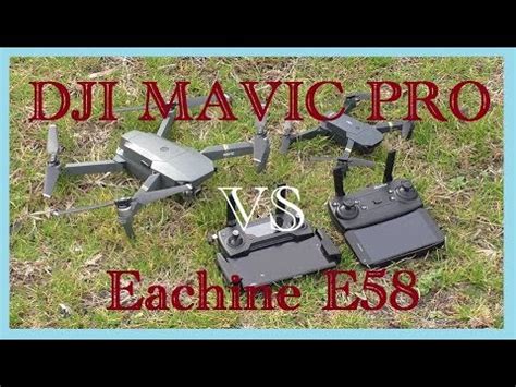 dji mavic pro  eachine  youtube