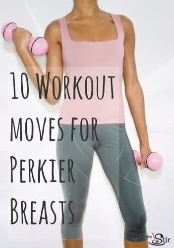 10 workout moves to make your breasts perkier