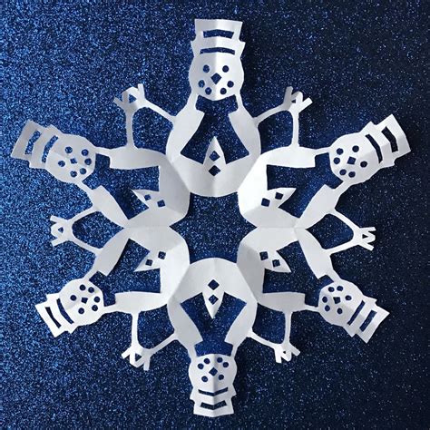 cut  christmas snowflake template snowflake templates snowflake