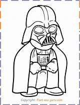 Darth Vader Coloring Baby Fastseoguru sketch template