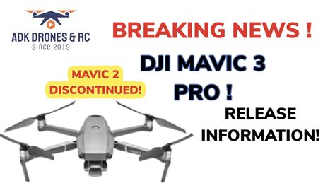 mavic pro  beaking news mavic  pro discontinued youtube