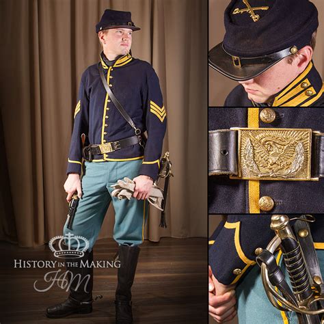 american union army cavalry sergeant history   making