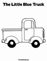 Truck Blue Coloring Little Pages Birthday Clipart Party Car Preschool Kids Preschoolers Printable Activities Color Trucks Book Books Colouring Sheets sketch template