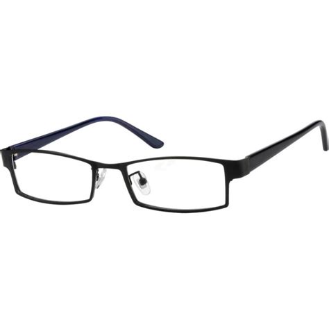 black rectangle glasses 830521 zenni optical eyeglasses