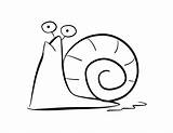 Snail Coloring Pages Cute Line Rocks Animal Coloringtop Drawing Color Fish Insect Snails Print Easy Happy Choose Board sketch template