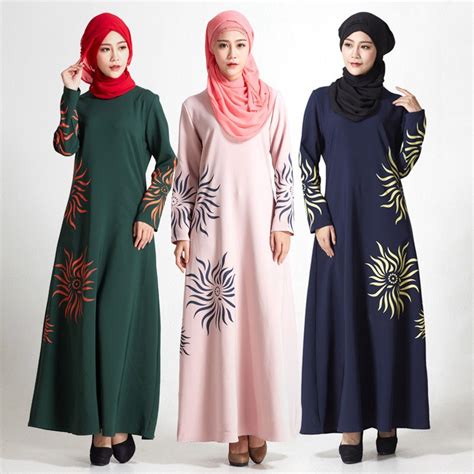 Middle Eastern Arab Muslim Dress Double Layer Cotton And Linen Islamic