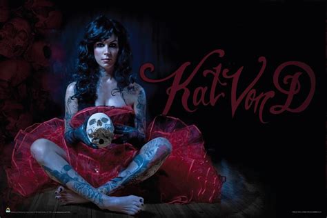 Kat Von D Tattoed Temptress Poster Buy Online At