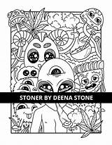 Stoner Deena sketch template