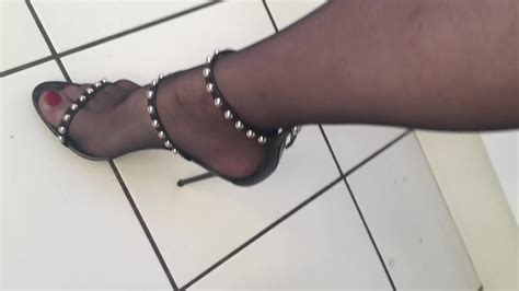charlotte fetish video with zanotti sandals high heels