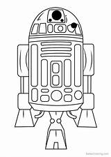 Wars Star Draw Coloring Pages Drawing R2 D2 Printable Step Drawings Kids Color Drawingtutorials101 Paintingvalley Learn sketch template