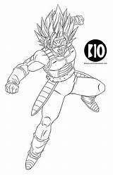 Bardock Battle Dbz Dokkan Lineart Dragon Ball Ssj2 Deviantart Coloring Pages Super Line sketch template