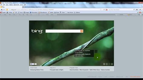 bing html animated search engine page youtube
