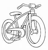 Fiets Vervoer Bike Ausmalbilder Voertuigen Verkehr Puzzel Xe Kleuren Transports Animaatjes ảnh Dap Hình Tranh Bezoeken sketch template