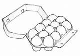 Egg Outline Drawing Clipart Carton Getdrawings sketch template