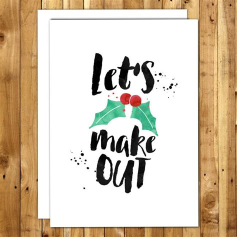 oh behave naughty but nice christmas cards for him
