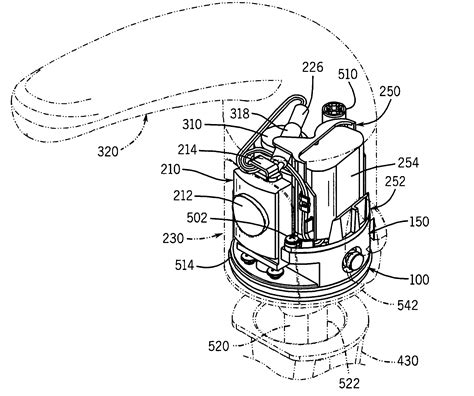 patent  modular electrically operated faucet google
