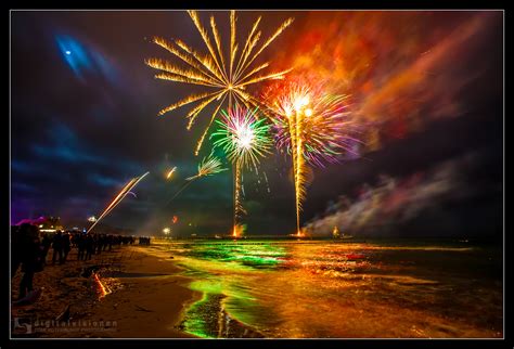 silvesterfeuerwerk zingst   foto bild deutschland