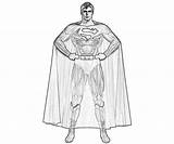 Pages Injustice Coloring Template Superman sketch template