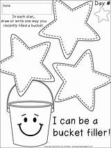 Bucket Filler Coloring Fill Printables Filling Activities Book Today Preschool Fillers Kindness School Pages Printable Kids Freebie Snack Worksheets Filled sketch template