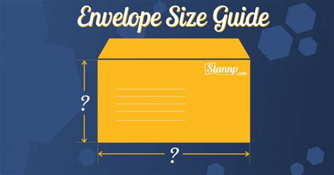 Envelope Size Guide