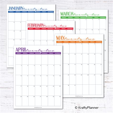 calendar planner printable   calendar printable