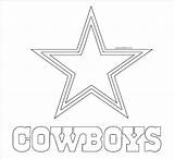 Cowboys Coloring Dallas Nfl Pages Printable Book Cowboy Football Print Colouring Sheets Team Books Adult Scribblefun sketch template