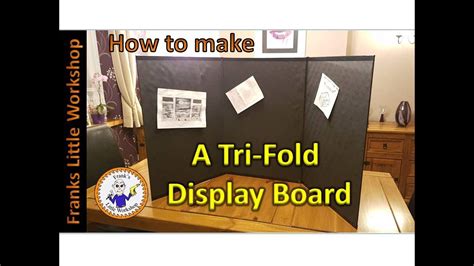 tri fold display board youtube