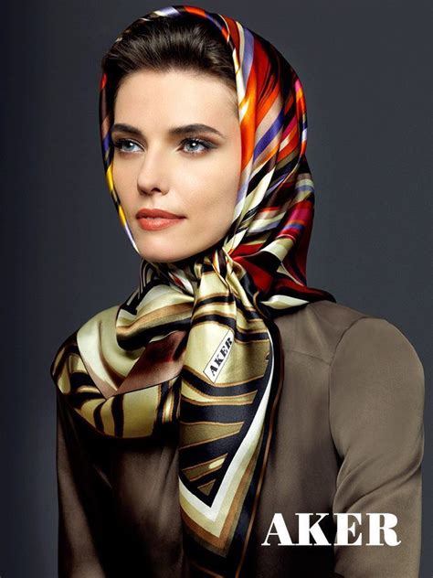 Aker Scarf Silk Scarf Design Scarf Hairstyles