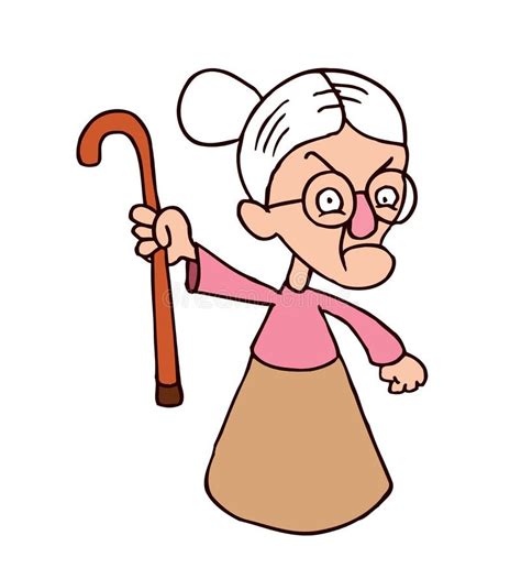 Angry Grandma Clipart Public Domain