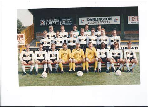 squad darlington football club