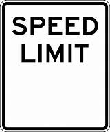 Limit Speed Sign Clipart Clip Signs Svg Blank Cliparts Traffic  Highway Commons Don Printable Mph Bulloch Limits Commissioners Lower sketch template