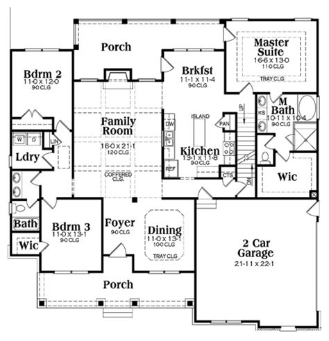 single story house interior design open floor plan november  house floor plans