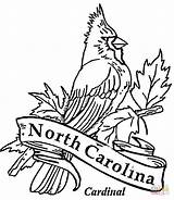 Carolina North Coloring State Pages Bird Cardinal Symbols Drawing Printable Nc Color Tree Cardinals Az Getcolorings Red Colorings Pole Getdrawings sketch template