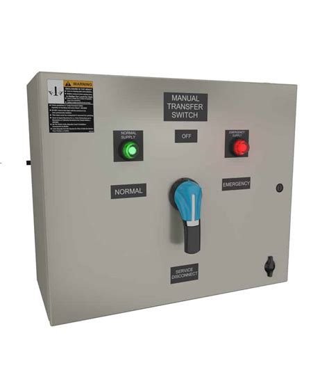 manual transfer switch increases safety spike controls