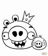 Coloring Pig Minion King Face Pages Angry Birds Printable Colorin Getcolorings Color Characters Cartoon sketch template