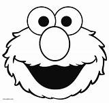 Elmo Coloring Pages Face Printable Birthday Kids Cartoon Sesame Cool2bkids Street Drawing Sad Grinch Color Monster Halloween Print Sheets Happy sketch template
