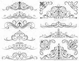 Scroll Graphicriver Calligraphic Elements Frames Calligraphy Painting Stencil sketch template