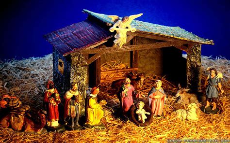 christmas nativity scene wallpaper   hd backgrounds  desktop  mobile