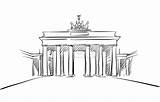 Brandenburger Tor Einigt Internationalen Stimmen Koalition Konjunkturpaket Hebstreits Brandebourg Hightechbox sketch template